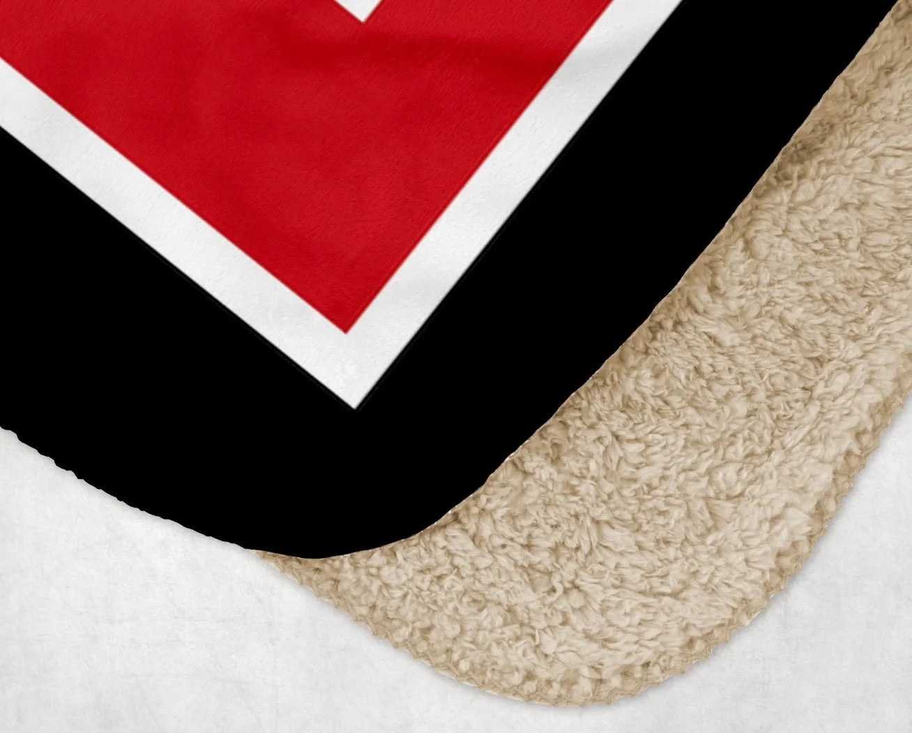 Theta Chi XL 60x80 Sherpa Blanket - Geo Throw Blankets