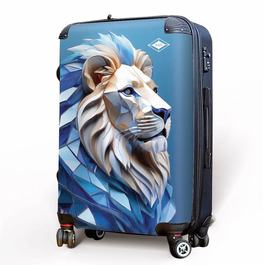 Alpha Delta Pi Carry-on Suitcase - Crystal Alphie Suitcases