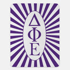 Delta Phi Epsilon Blanket - Starburst 60"x80" | DPHIE Gifts and Decor