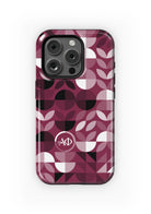 Alpha Phi iPhone 16, 15, 14 Mobile Phone Case  Geo Petals | Gifts