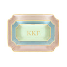 Kappa Kappa Gamma Gold Monogram Decorative Tray | Big Little Gifts