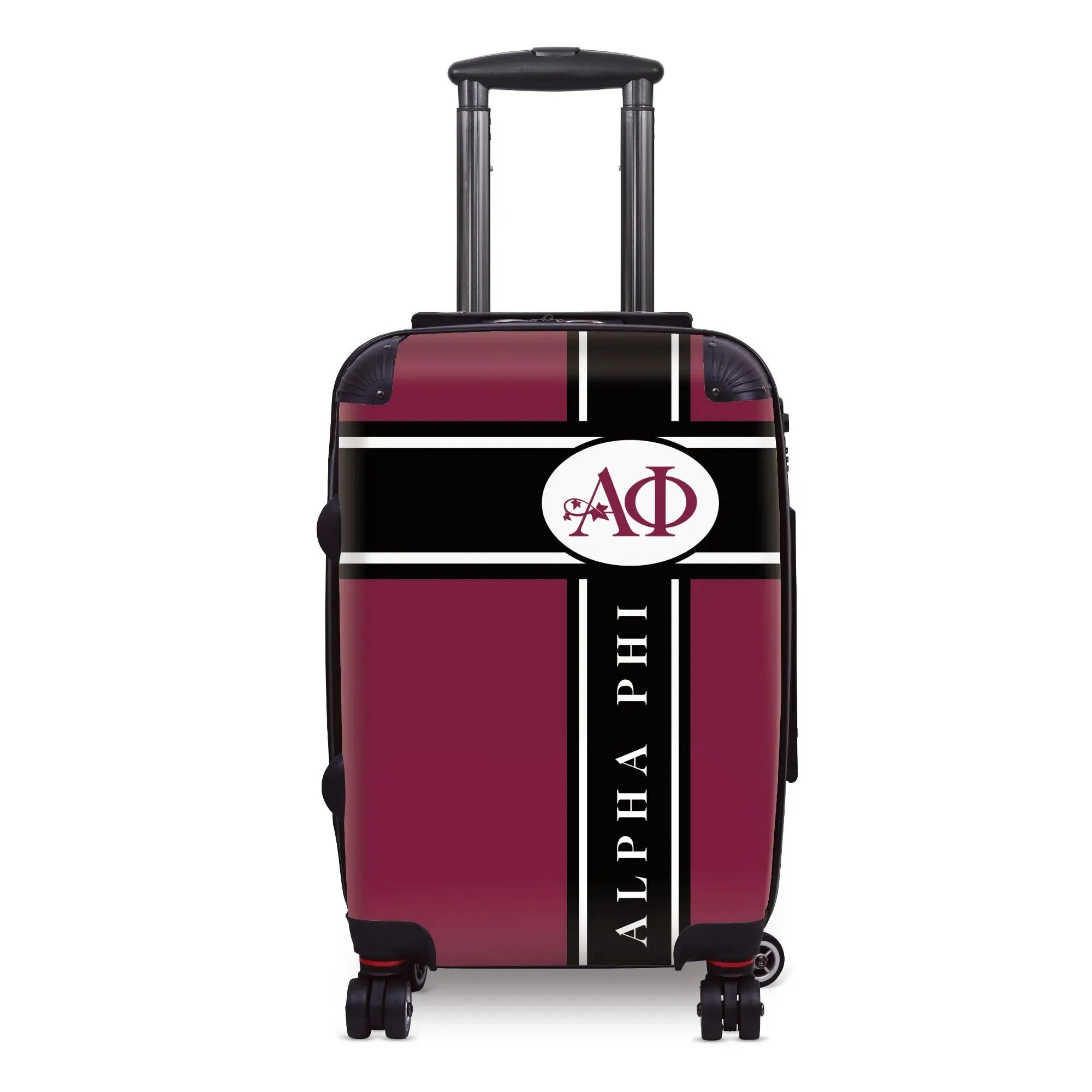 Alpha Phi Carry-on Suitcase -Stripe Suitcases