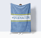 Center Band #UKIENATION Sherpa Blanket 60"x80" - Campus Greek Fit