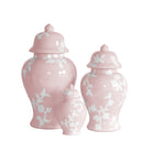 Chinoiserie Ginger Jars in Cherry Blossom Pink | Preppy Dorm Decor | Campus Greek Fit