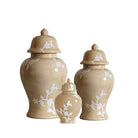 Chinoiserie Dreams Ginger Jars in Sand | Dorm Accessories