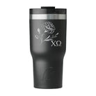 Chi Omega RTIC 20 oz Essential Ceramic Lined Tumbler - Carnation