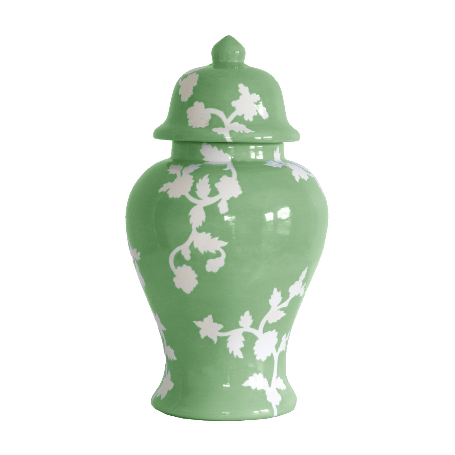 Chinoiserie Dreams Ginger Jars in Cabbage Patch Green | Dorm Merch