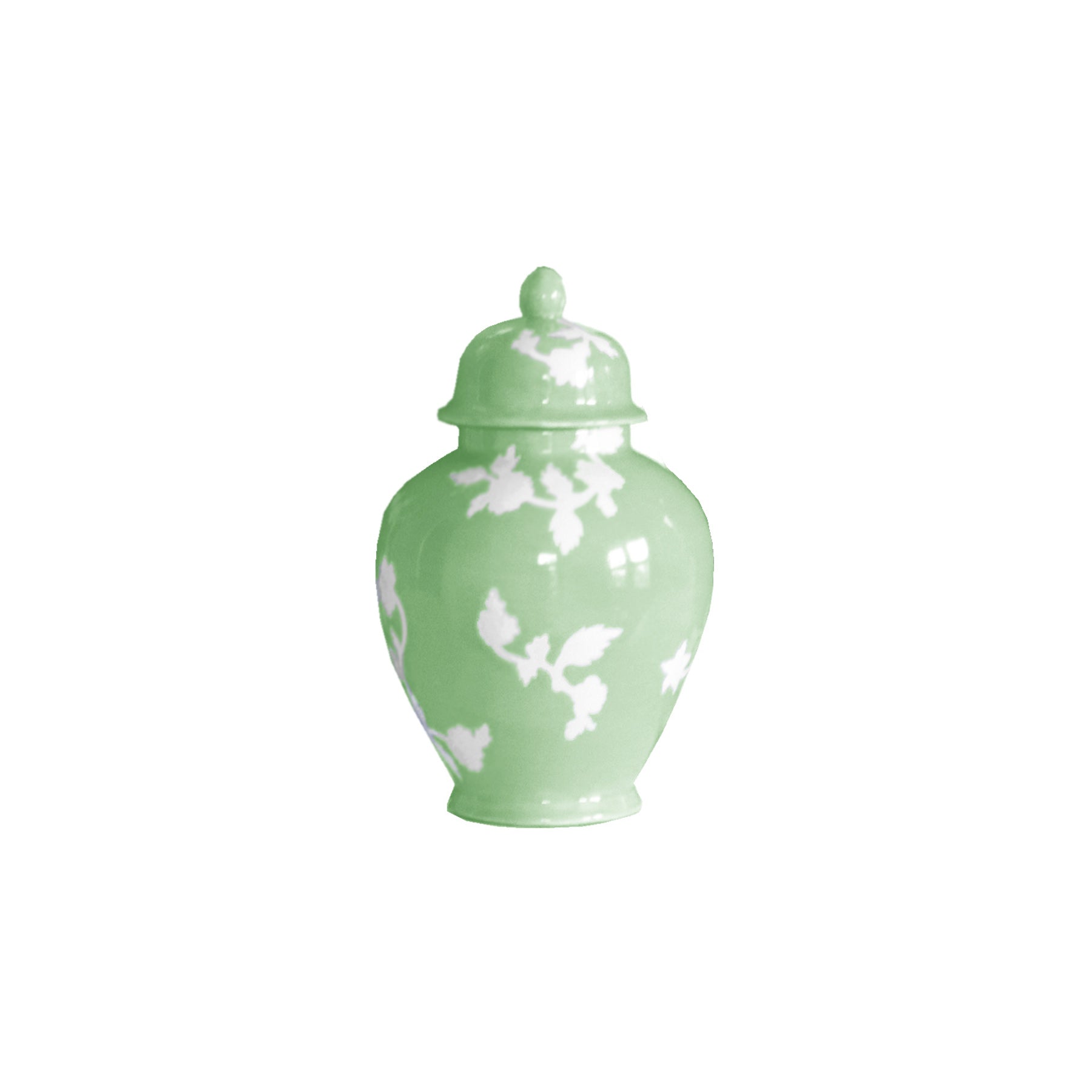 Chinoiserie Dreams Ginger Jars in Cabbage Patch Green | Dorm Merch