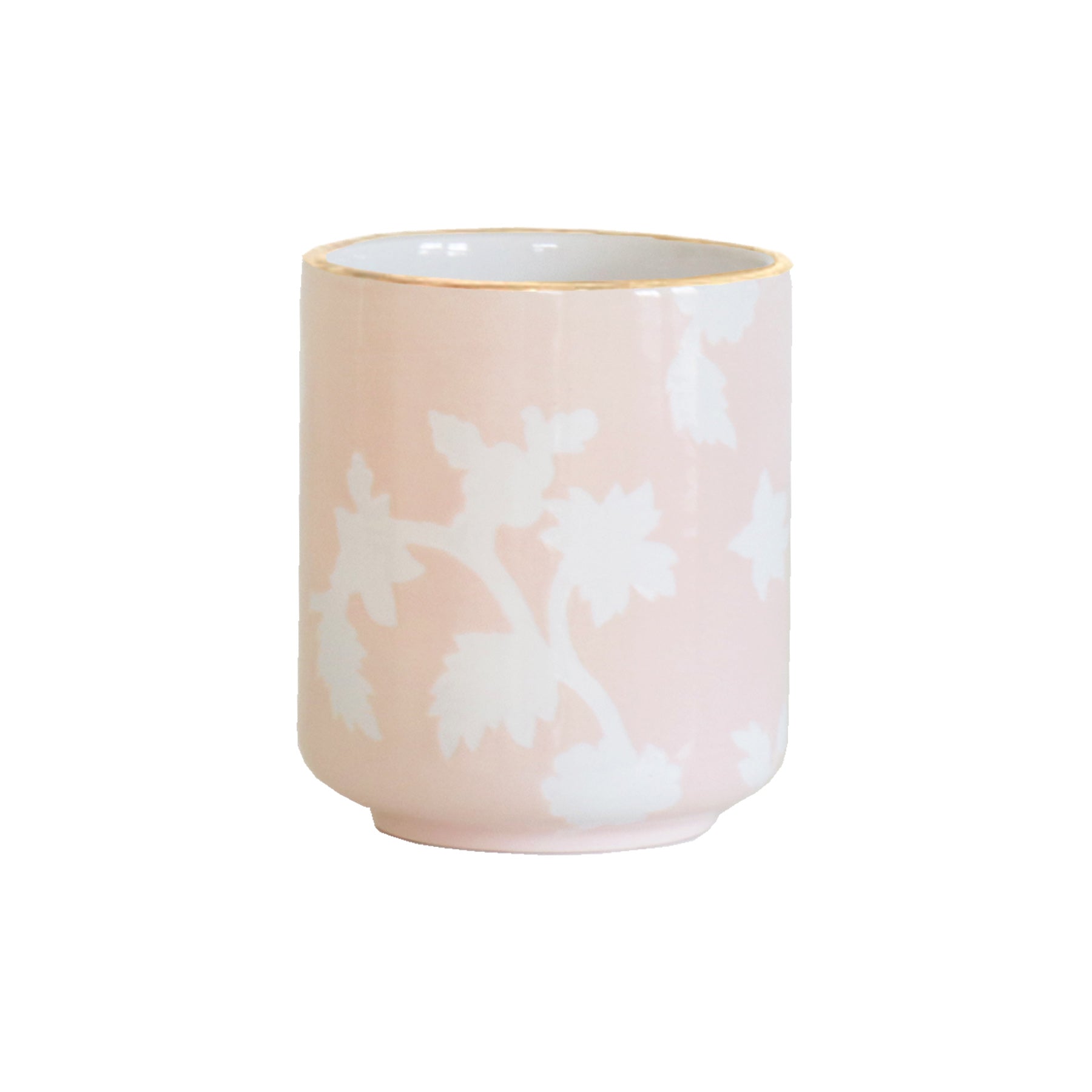 Chinoiserie Dreams Vase with Gold Accent