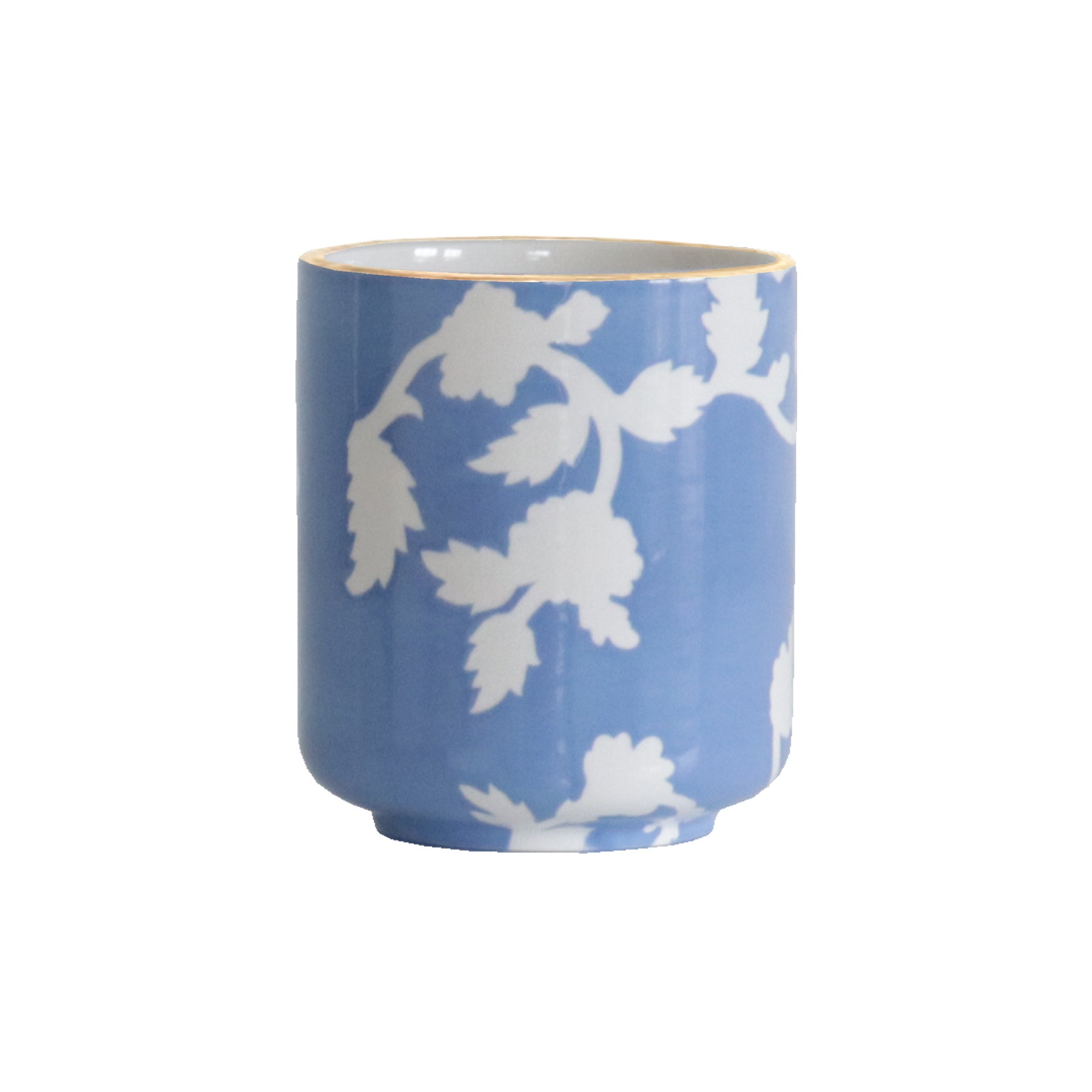 Chinoiserie Dreams Vase with Gold Accent