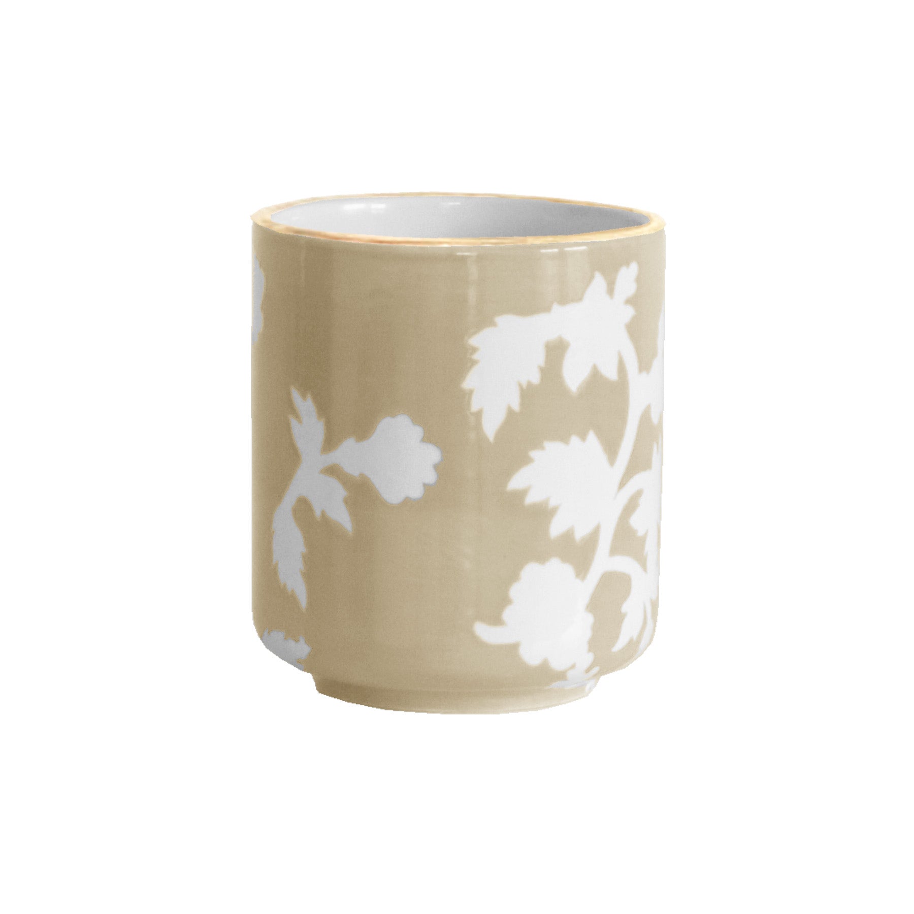 Chinoiserie Dreams Vase with Gold Accent