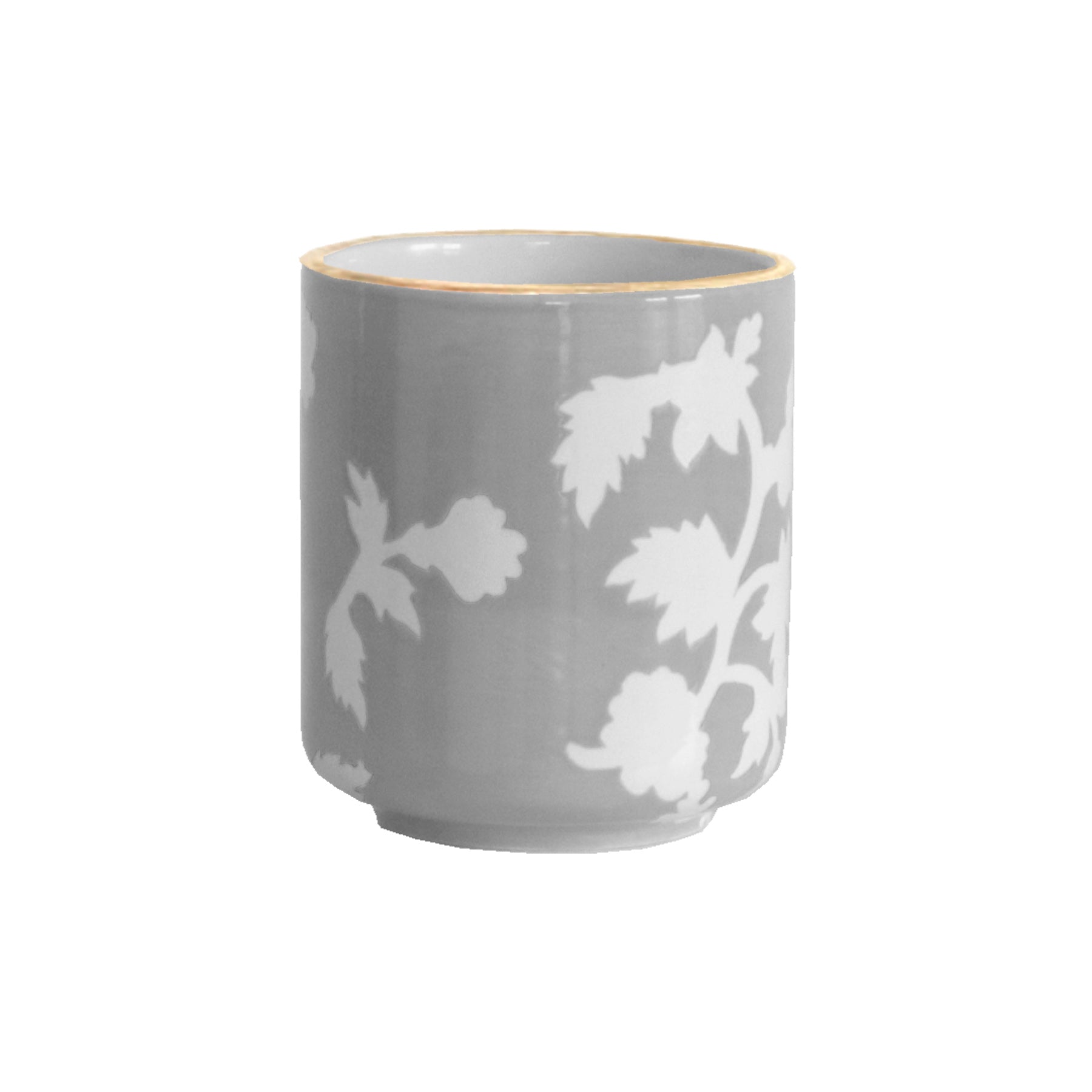Chinoiserie Dreams Vase with Gold Accent