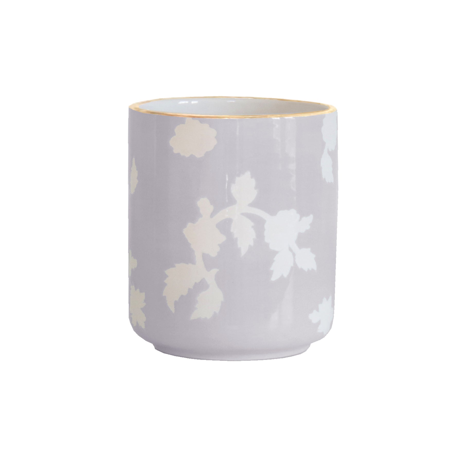 Chinoiserie Dreams Vase with Gold Accent