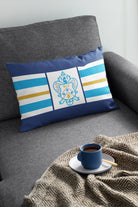 Kappa Lumbar Pillow Cover - Striped Crest | Custom Gifts and Decor | official Merchandise