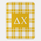 Delta Chi XL 60x80 Blanket - Plaid | D-Chi Fraternity Merch | Gifts