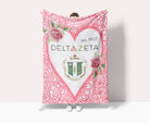 Delta Zeta Blanket XL 60x80 Pink Mandala Heart | DZ Gifts & Decor