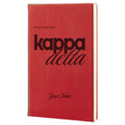 Kappa Delta Personalized Leatherette Notebook Journal