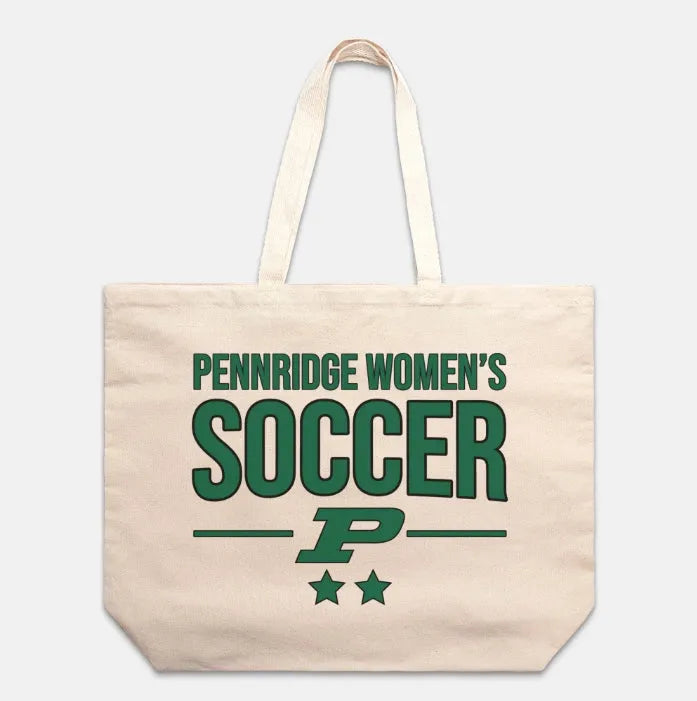 PHS Traditional Oversized Tote Green Tote Bags