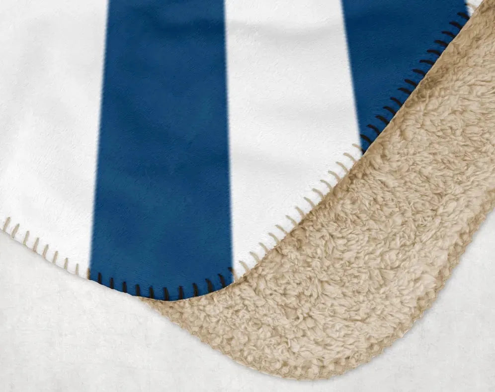 Sigma Delta Tau XL 60x80 Sherpa Throw Blanket - Starburst Throw Blankets