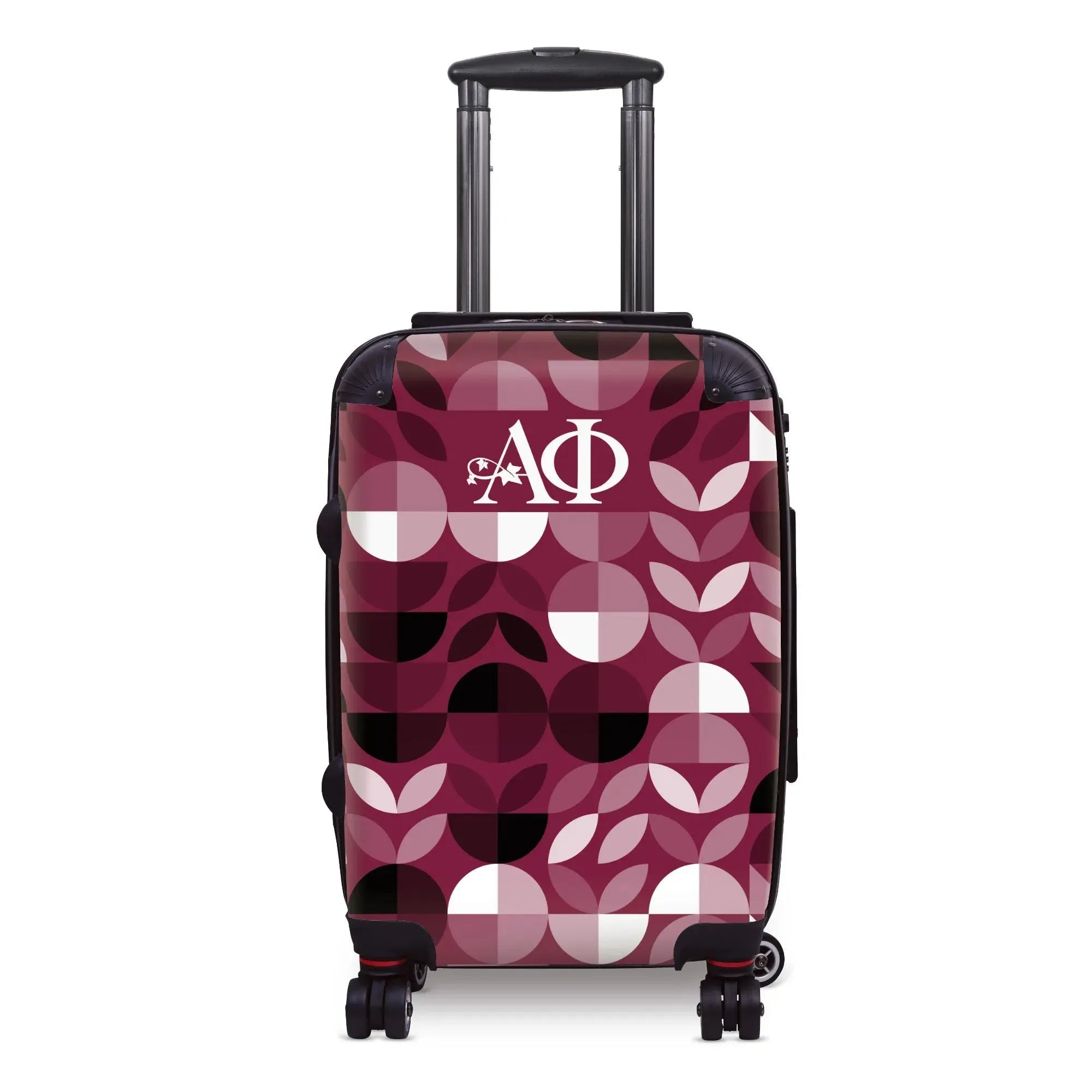 Alpha Phi Carry-on Suitcase - Geo Petals Suitcases