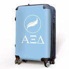 Alpha Xi Delta 20" Carry-on Suitcase Luggage - Greek Letters & Quill | Gifts