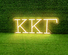 Kappa Kappa Gamma Greek Letters Neon Sign