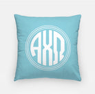 Alpha Chi 18" Monogram Throw Pillow Cover | Custom AXO Dorm Gifts