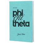 Phi Chi Theta Personalized Leatherette Notebook Journal