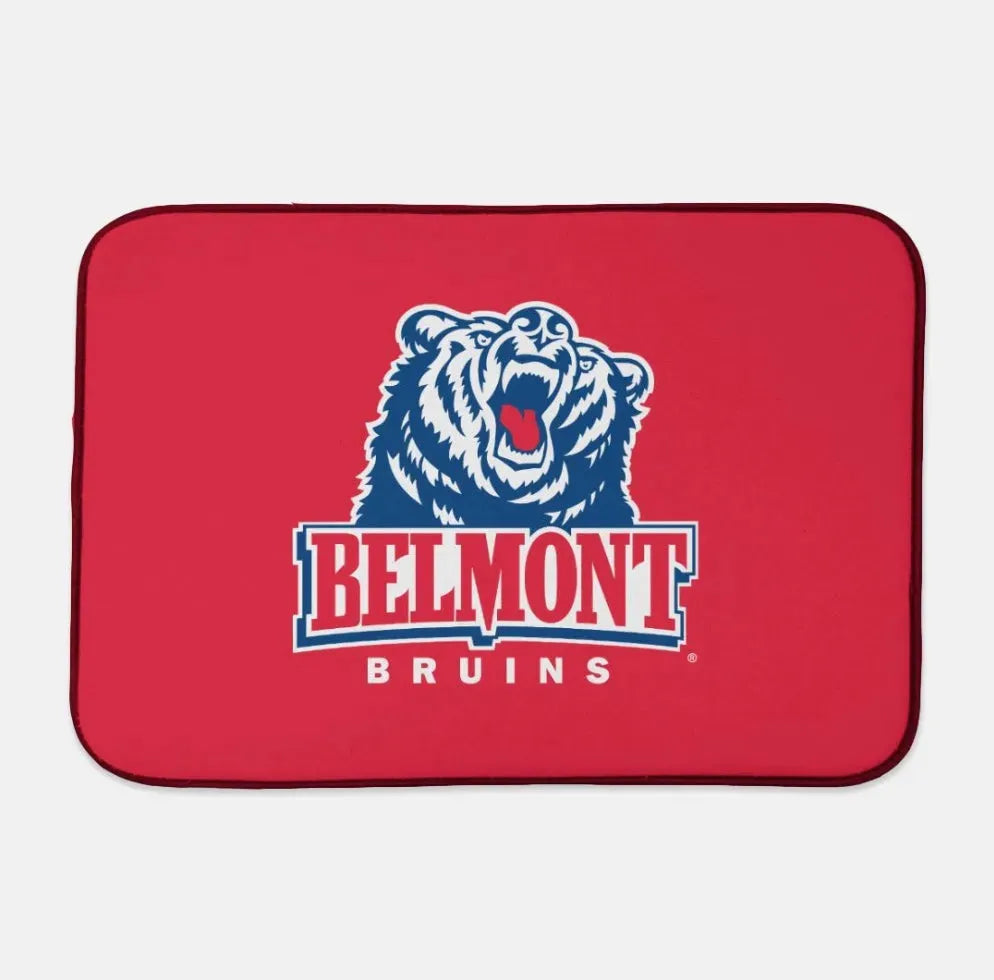 Belmont University Dish Drying Mat Red Dish Mat