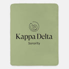 Kappa Delta XL 60x80 Traditional Sherpa Throw Blanket | Kaydee Gifts