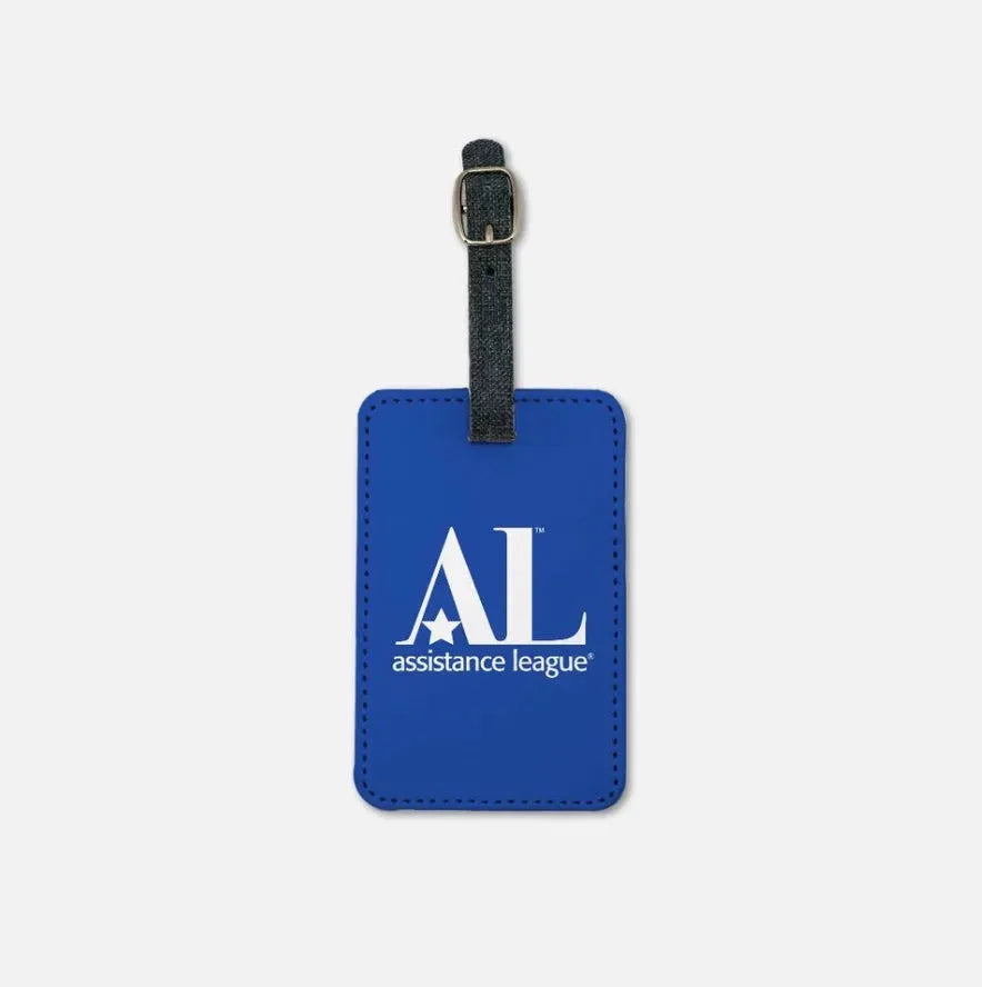 Assistance League (Set of 2) Luggage Tags Blue Luggage Tags