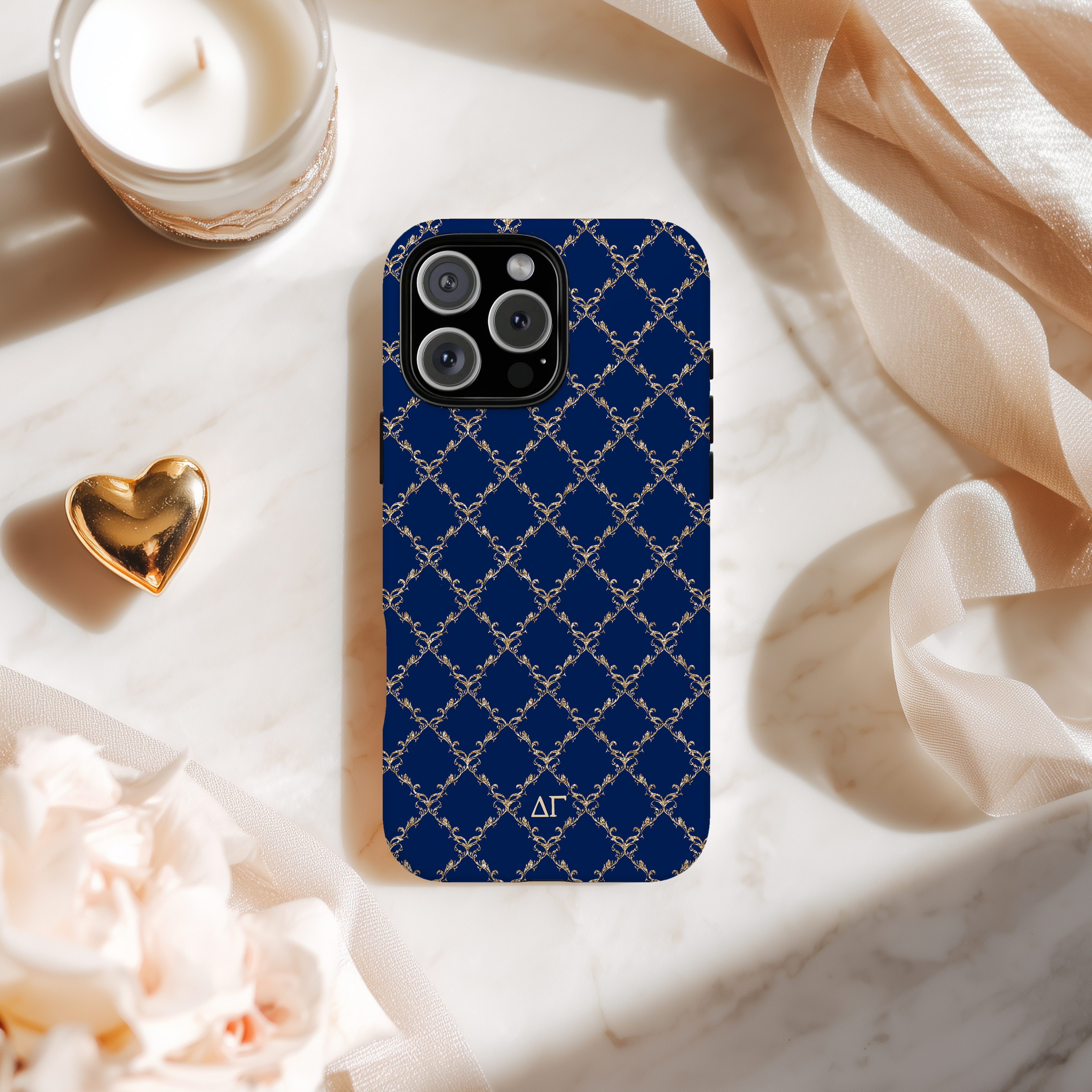 Delta Gamma iPhone Mobile Phone Case - Lattice | DG Gifts