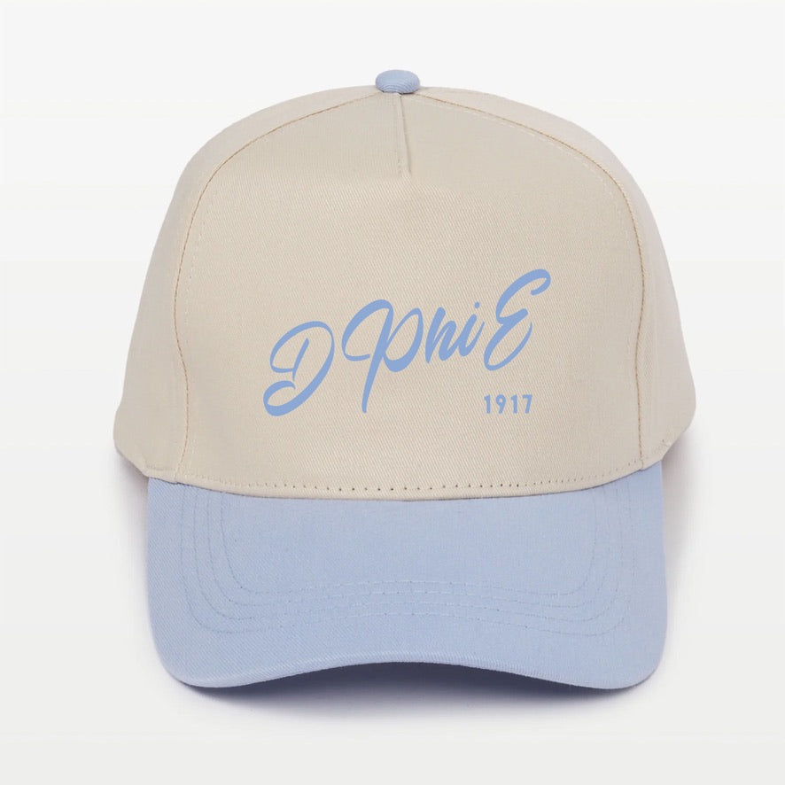 DPHIE Embroidered Two-Tone Baseball Cap - Script 1917 | Custom Gifts