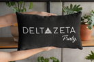 Delta Zeta Traditional Lumbar Pillow Cover | Official Gift Shop | Festive Fit Home