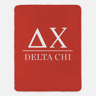Delta Chi Sherpa Blanket XL 60x80 | D-Chi Fraternity Merch