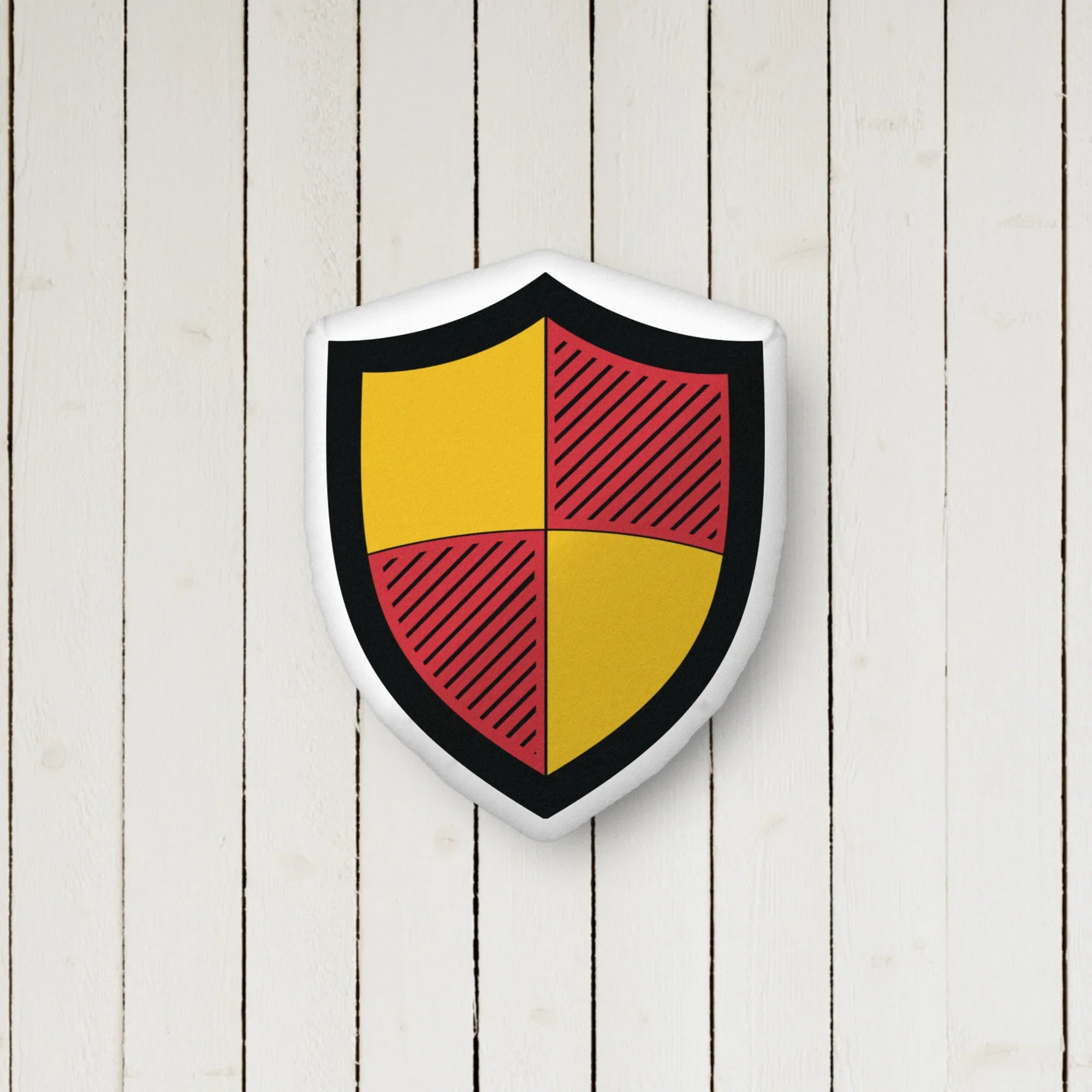 Delta Chi Shield Custom Shape Throw Pillow | D-Chi Gifts