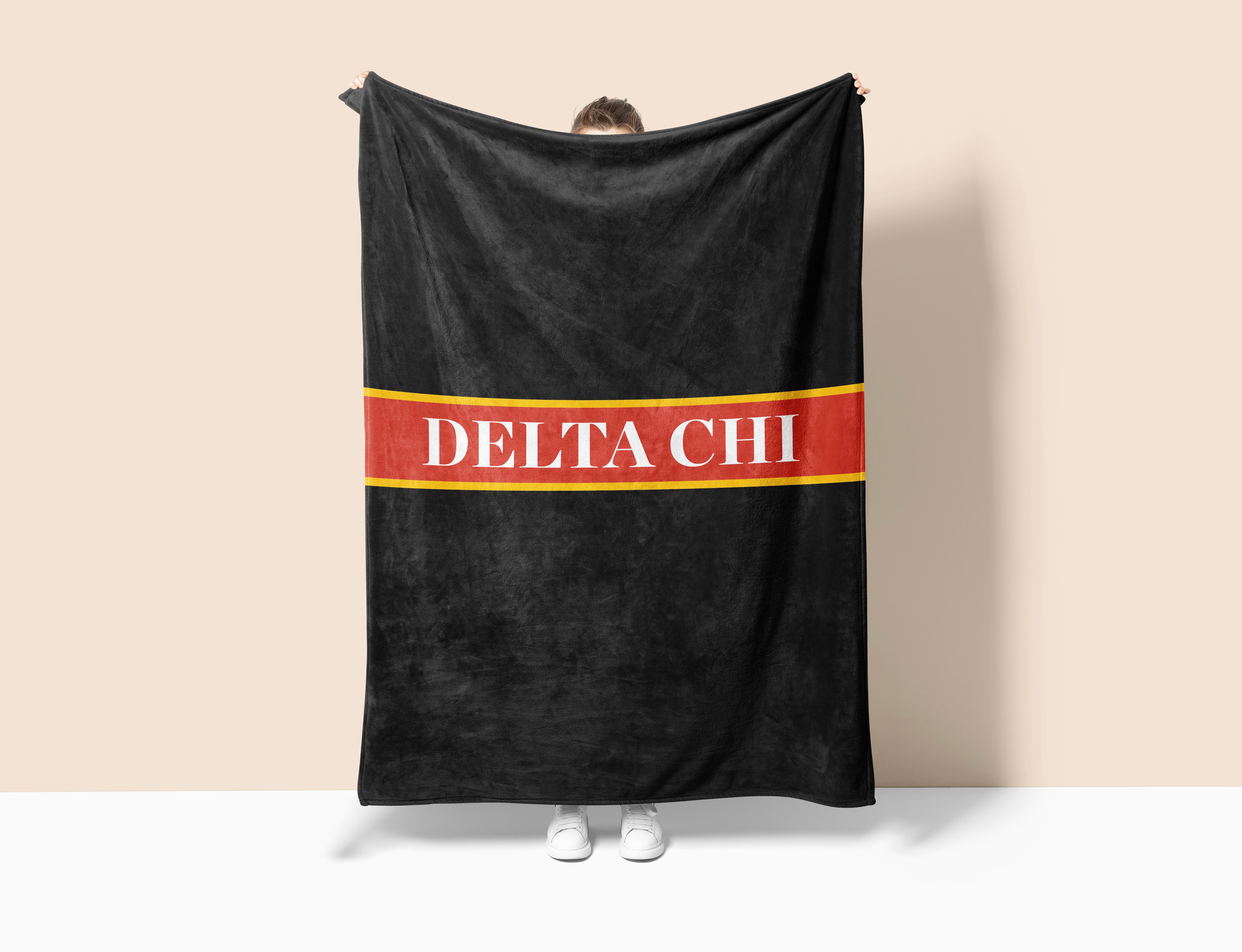 Delta Chi XL 60x80 Blanket | D-Chi Fraternity Merch | Gifts
