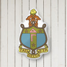 Delta Gamma Crest Custom Shape Throw Pillow | DG Big Little Gift