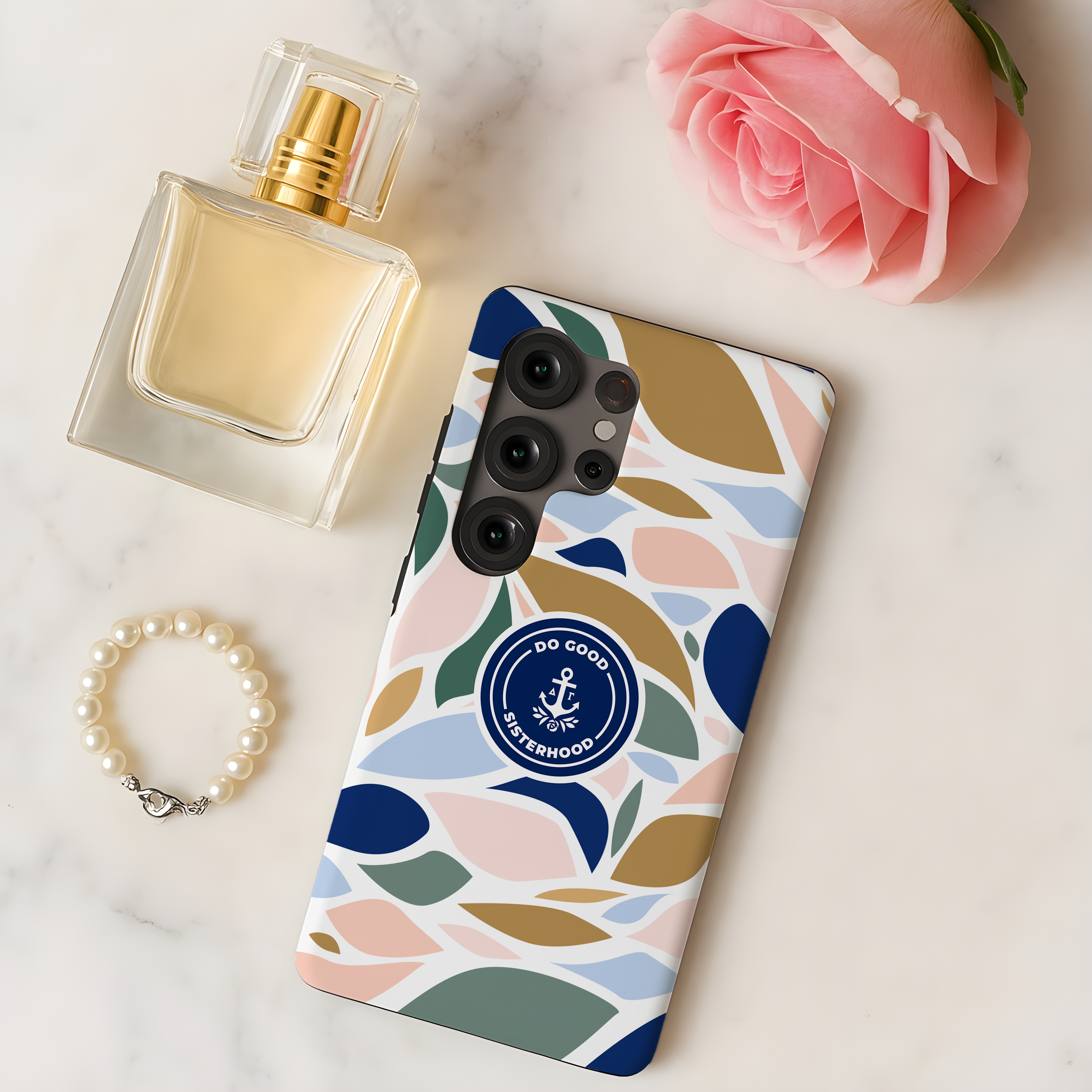 Delta Gamma Samsung Galaxy Mobile Phone Case  Flat Leaf | Gifts