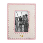 Delta Gamma Scallop Picture Frame | DG Big Little Sister Keepsake