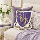 Delta Phi Epsilon Crest Custom-Shape Throw Pillow | DPHIE Gifts