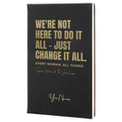 Junior League Personalized Leatherette Journal - Do It All