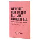 Junior League Personalized Leatherette Journal - Do It All