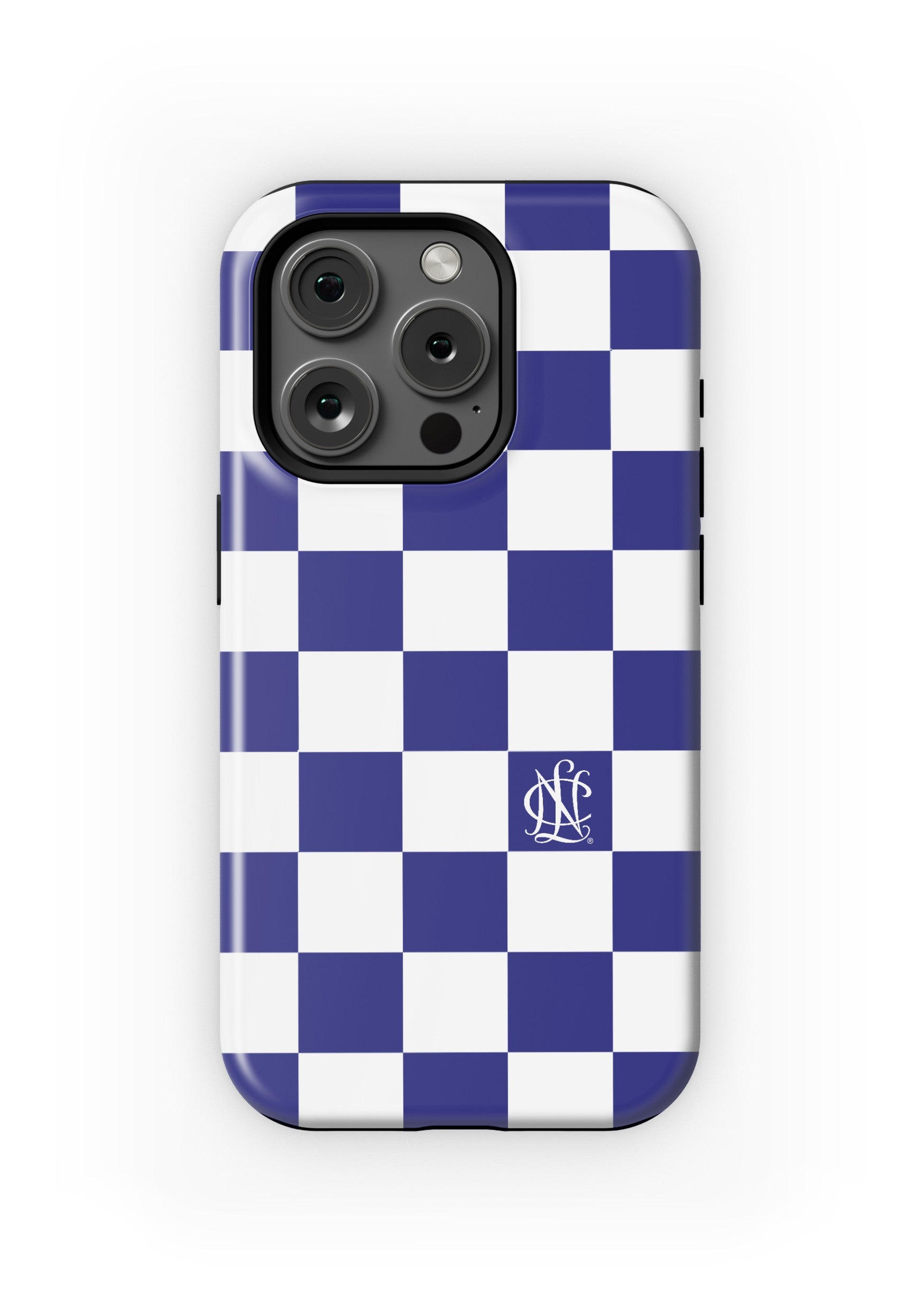 National Charity League iPhone 16, 15, 14 Mobile Phone Case Blue Check