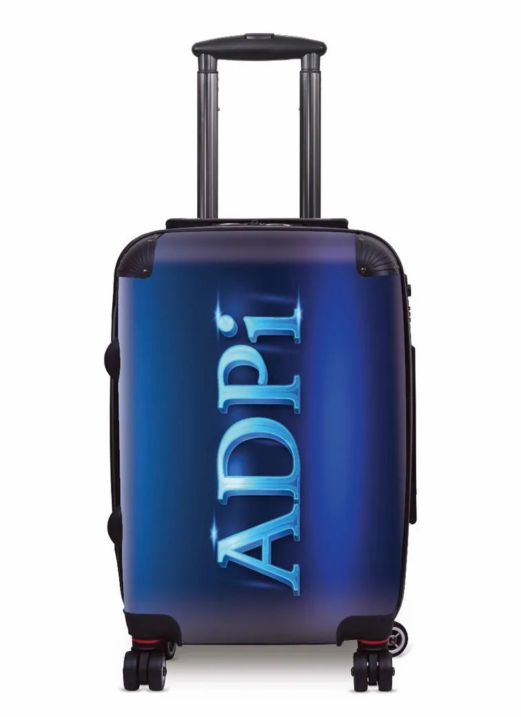 Alpha Delta Pi Carry-on Suitcase - Neon Suitcases