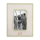 Delta Zeta Scallop Picture Frame | Sorority Big Little Gifts