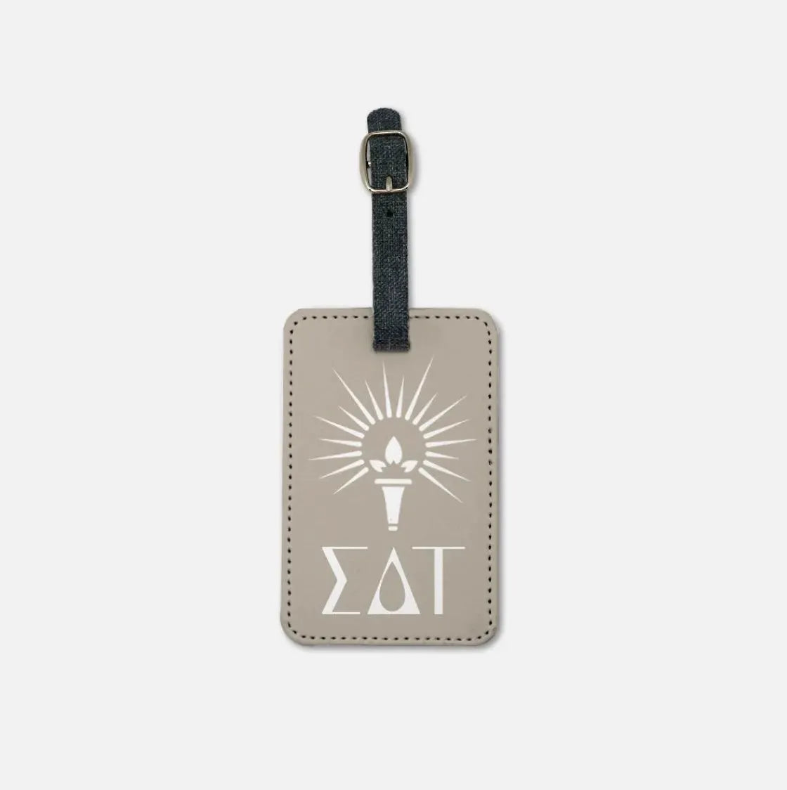 Sigma Delta Tau (Set of 2) Luggage Tag Cafe Luggage Tags