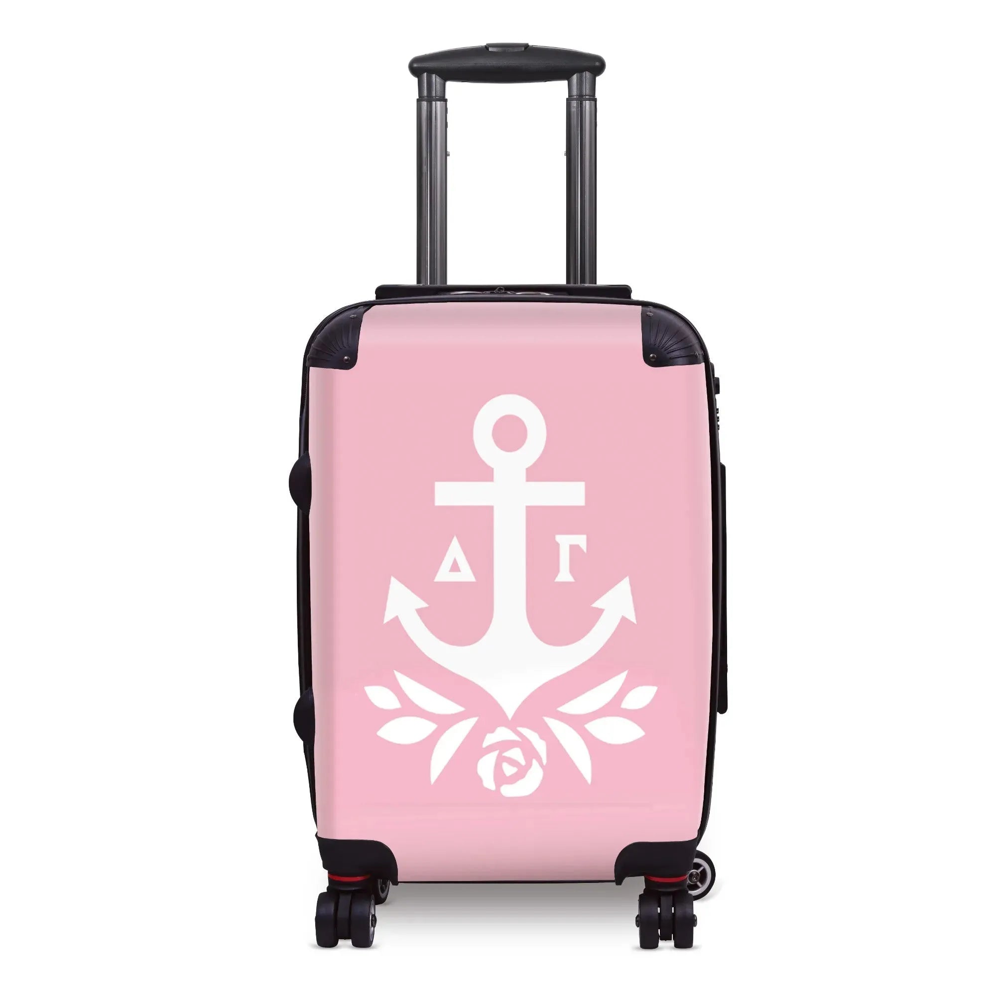 Delta Gamma Carry-on Suitcase - Brandmark Pink Suitcases