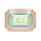 Kappa Delta Gold Monogram Decorative Tray | Kaydee Big Little Gifts
