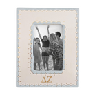 Delta Zeta Scallop Picture Frame | Sorority Big Little Gifts